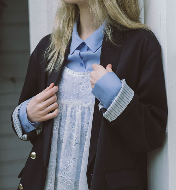 archives「金釦オーバーショルダーテーラードジャケット」|テーラードジャケット|