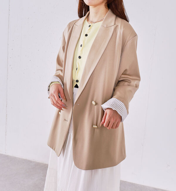 archives「金釦オーバーショルダーテーラードジャケット」|テーラードジャケット|