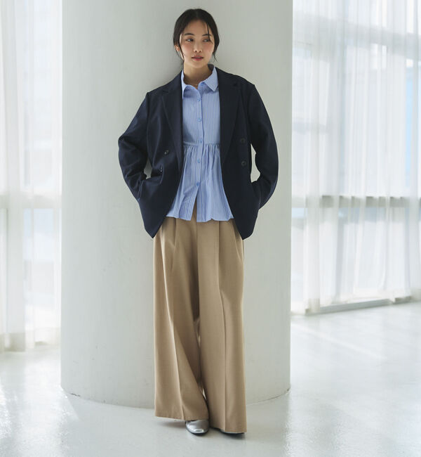 archives「【ＯＮかわ】バルーンペプラムシャツ」|シャツ・ブラウス|