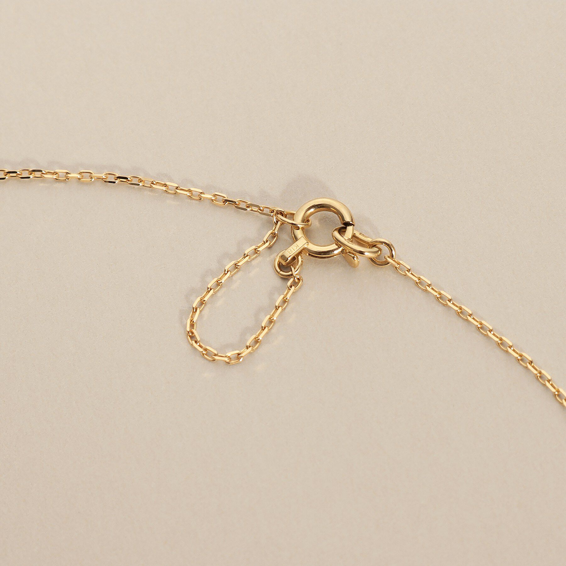 COCOSHNIK「K18ダイヤモンド ミルパヴェネックレス小」|ネックレス|