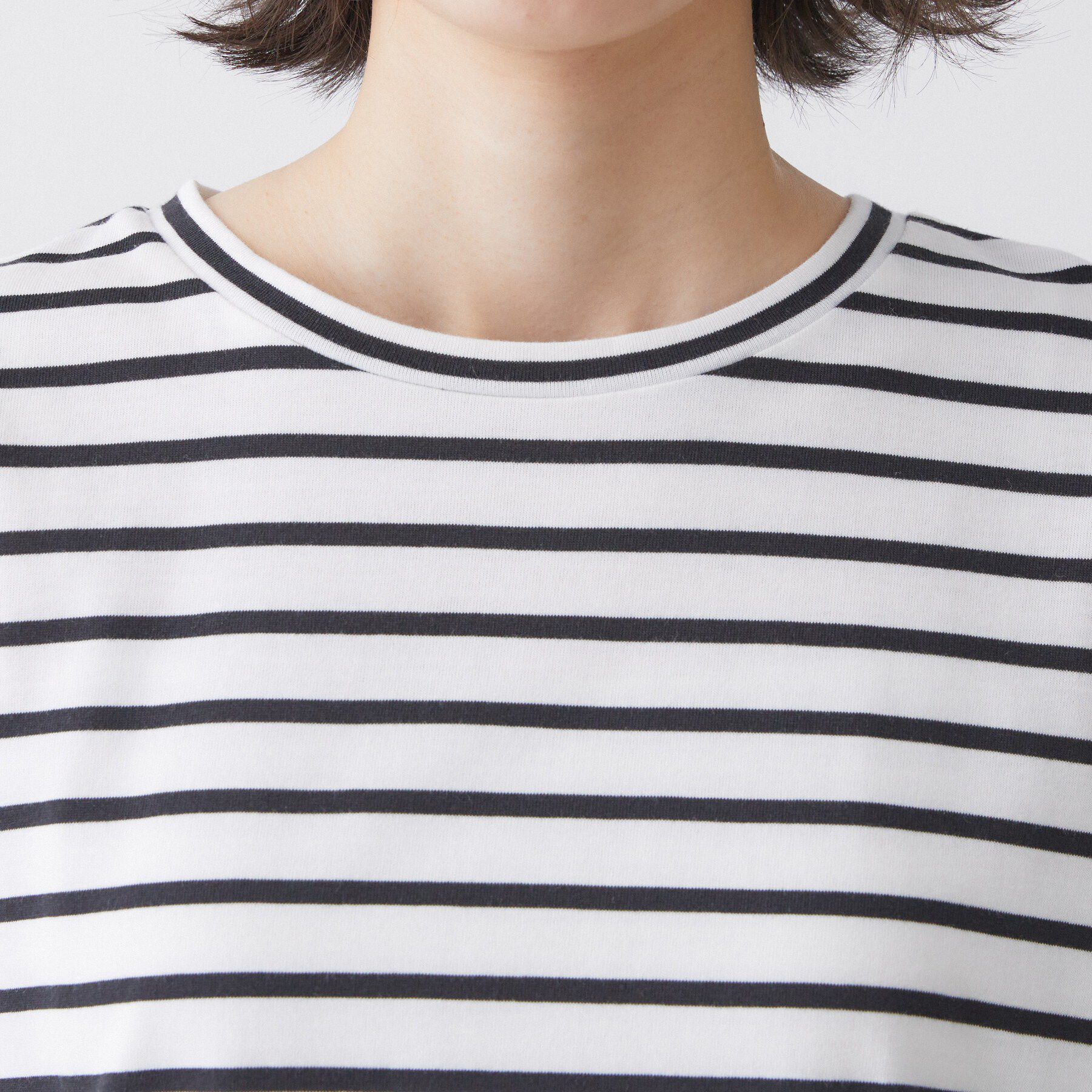 Dessin「【洗える】半袖シャツテールカットソー」|Tシャツ・カットソー|