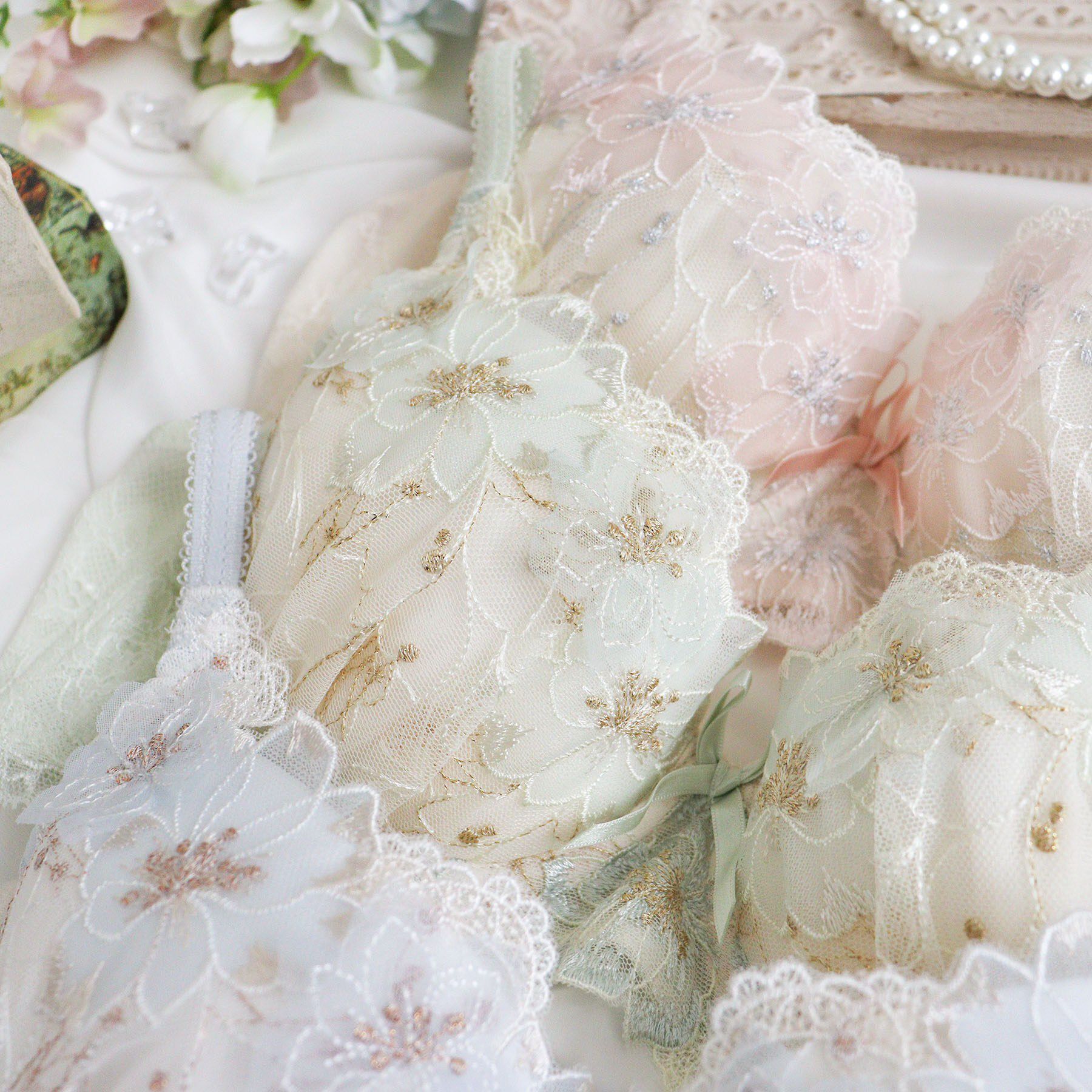 Risa Magli「リカルダ ブラジャー (D-F) ＜D Make Type＞」|インナー|