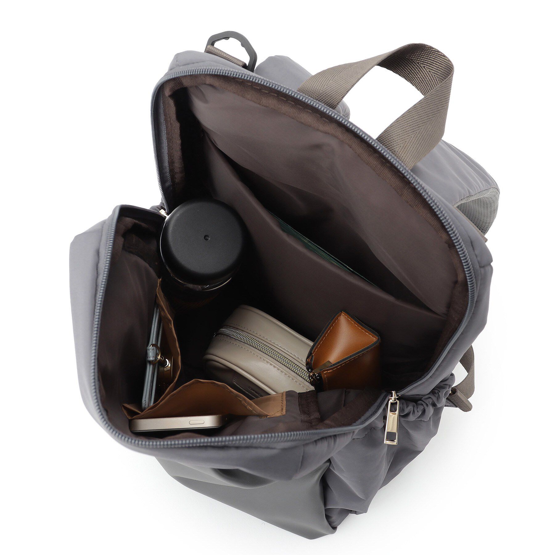 ITS&rsquo;DEMO「【収納アドバイザー監修】バルーンリュック」|リュック|