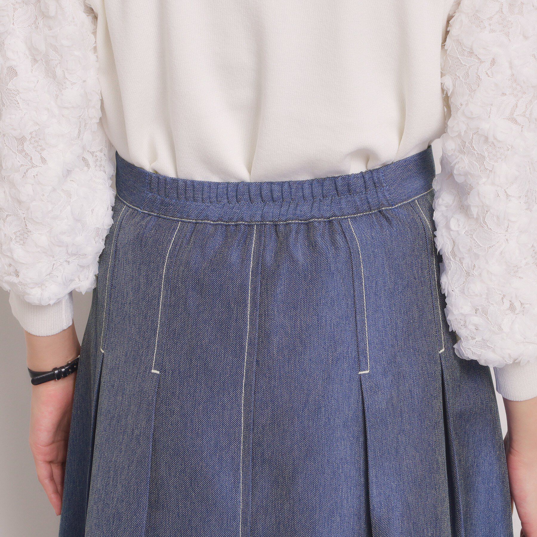 ITS&rsquo;DEMO「【洗濯機OK】デニム風スカート」|スカート|