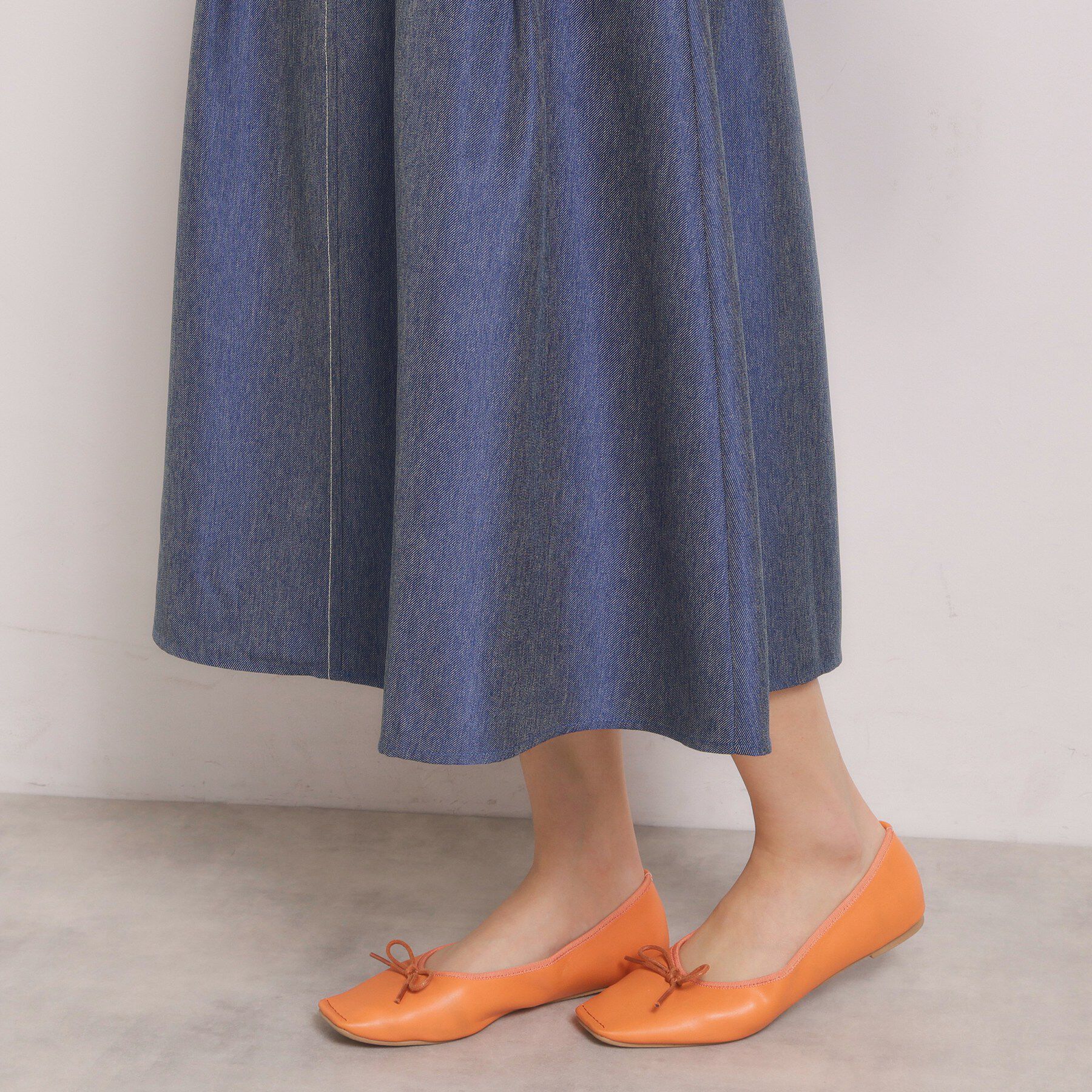 ITS&rsquo;DEMO「【洗濯機OK】デニム風スカート」|スカート|