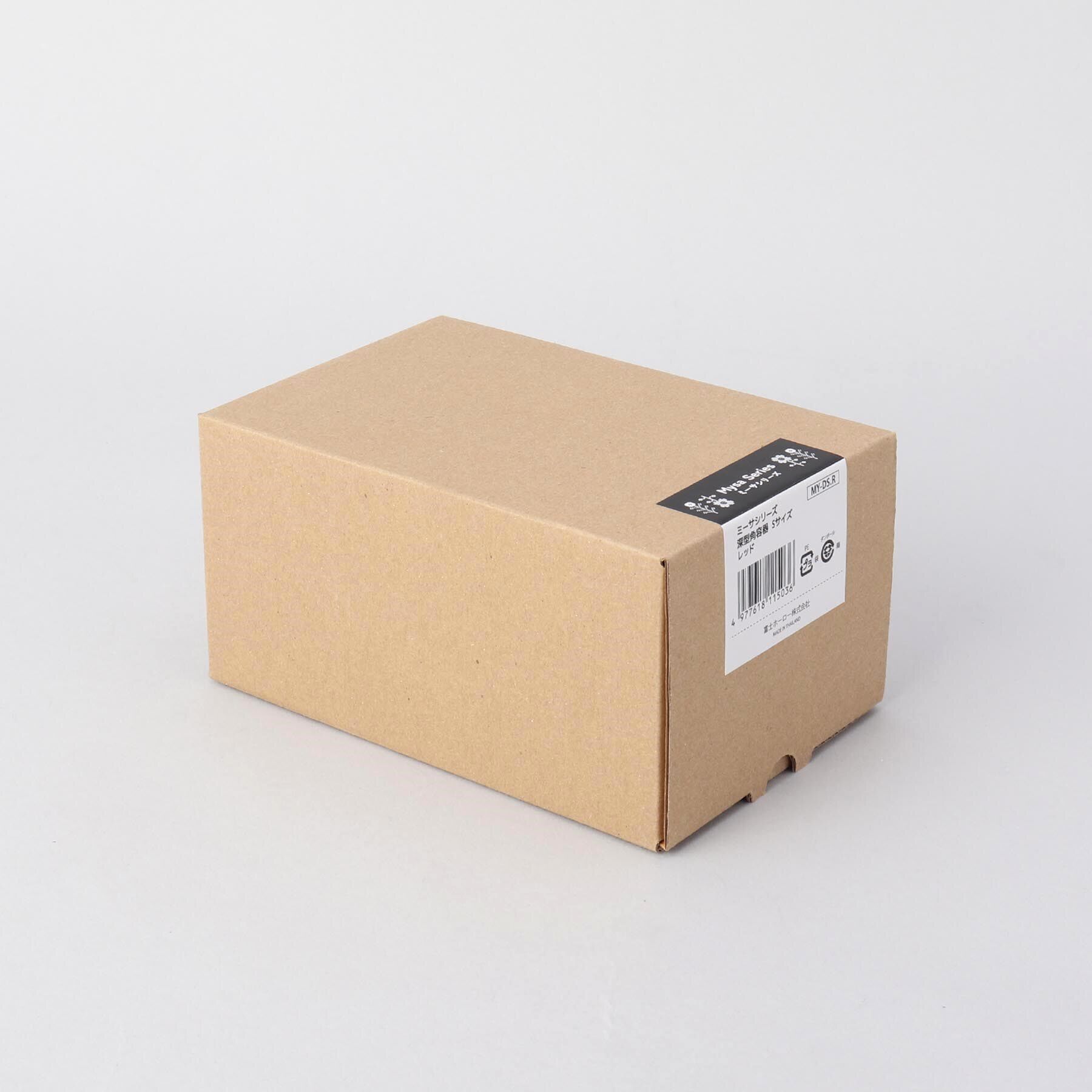 212 KITCHEN STORE「ミーサ深型角容器Ｓ RD ＜富士ホーロー ＞」|食器・キッチングッズ|