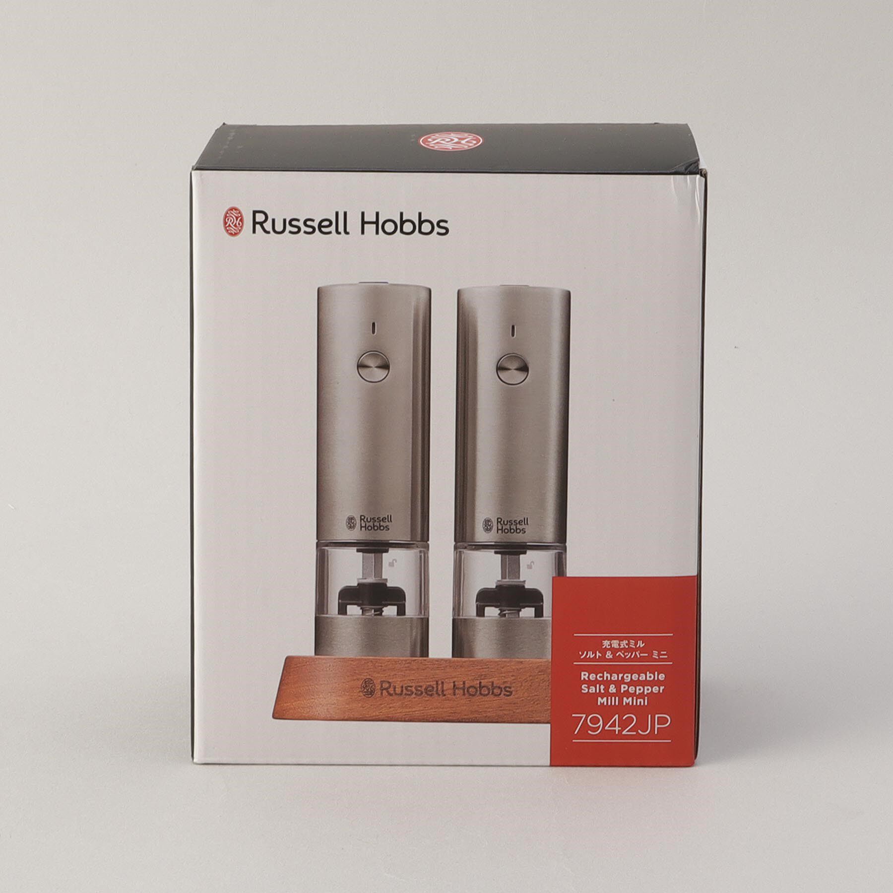 212 KITCHEN STORE「充電式ミル ソルト＆ペッパーミニ SV 2本セット ＜Russell Hobbs ラッセルホブス＞」|食器・キッチングッズ|