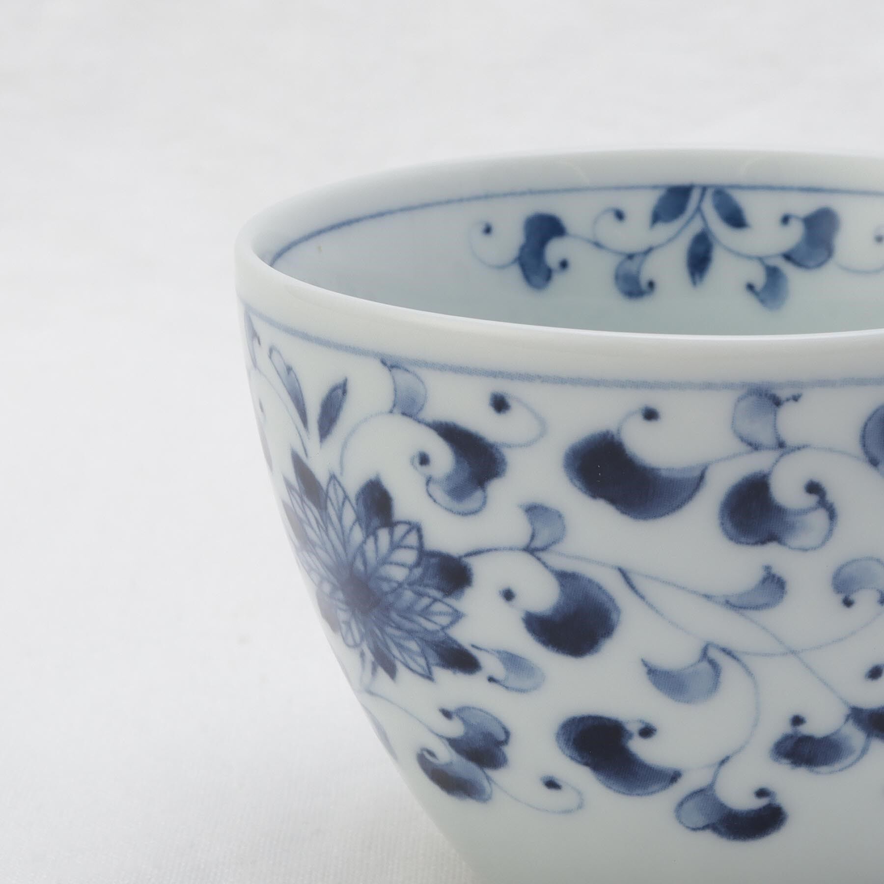 212 KITCHEN STORE「藍凛堂 ゆらぎソバチョク 菊唐草」|食器・キッチングッズ|