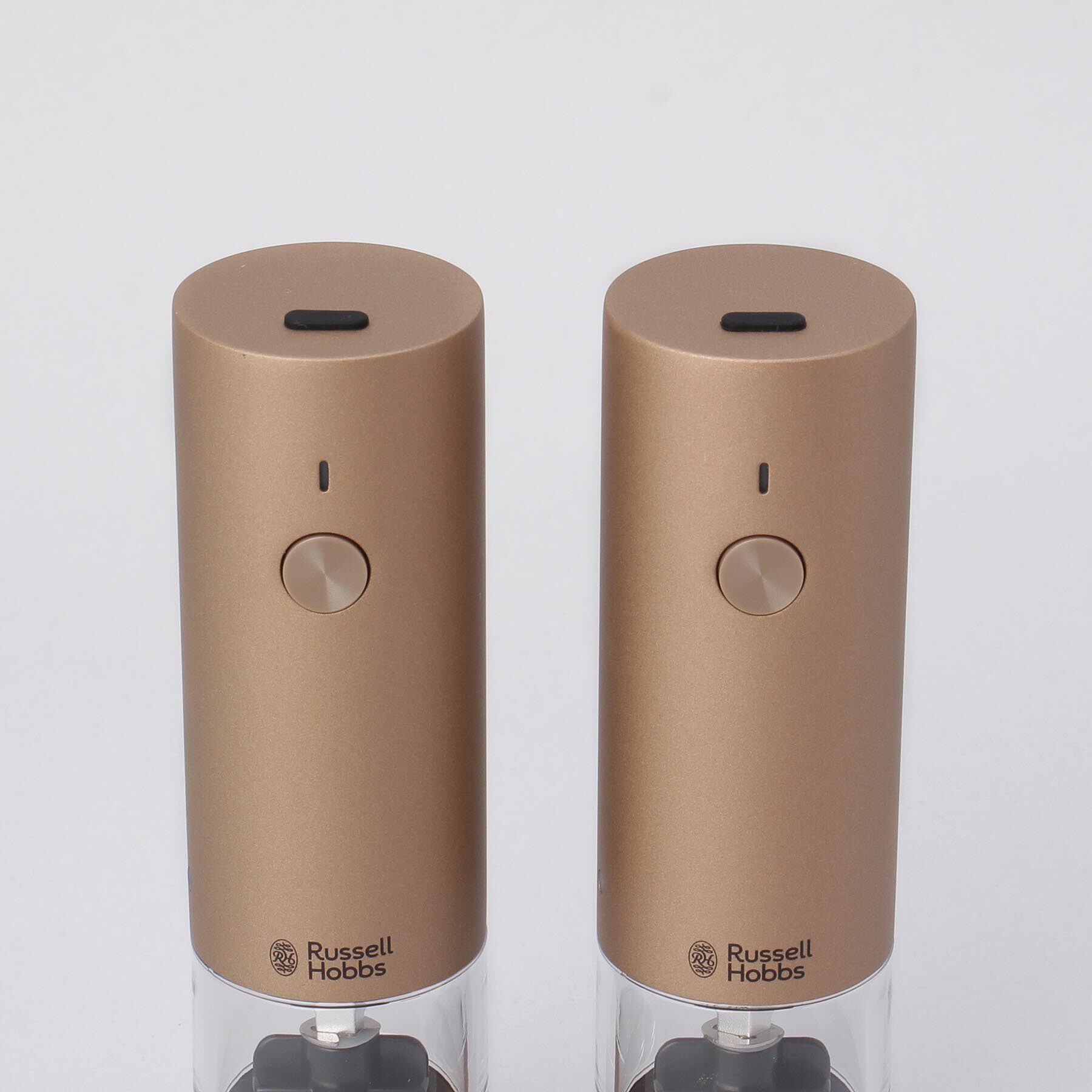 212 KITCHEN STORE「充電式ミル ソルト＆ペッパー ミニ 2本セット ブラウンゴールド ＜Russell Hobbs  ラ」|食器・キッチングッズ|