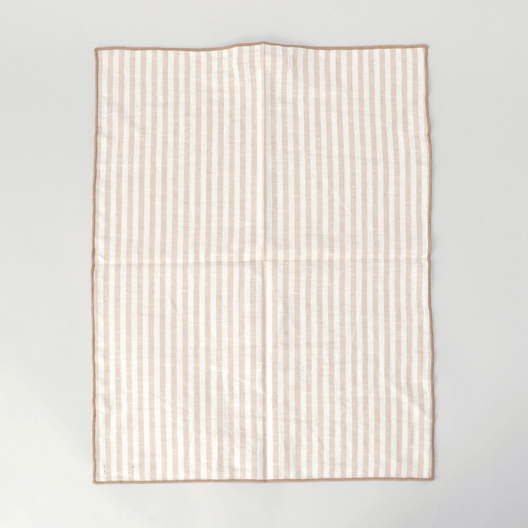 212 KITCHEN STORE「ブロックストライプ リネンコットン キッチンクロス L 45x60cm NT ＜212Kオリジナル 」|食器・キッチングッズ|その他