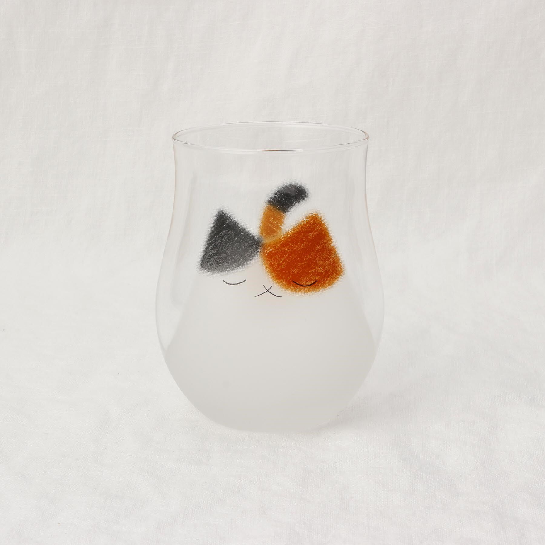 212 KITCHEN STORE「わたしの家族猫グラス ミケ」|グラス・マグカップ|その他