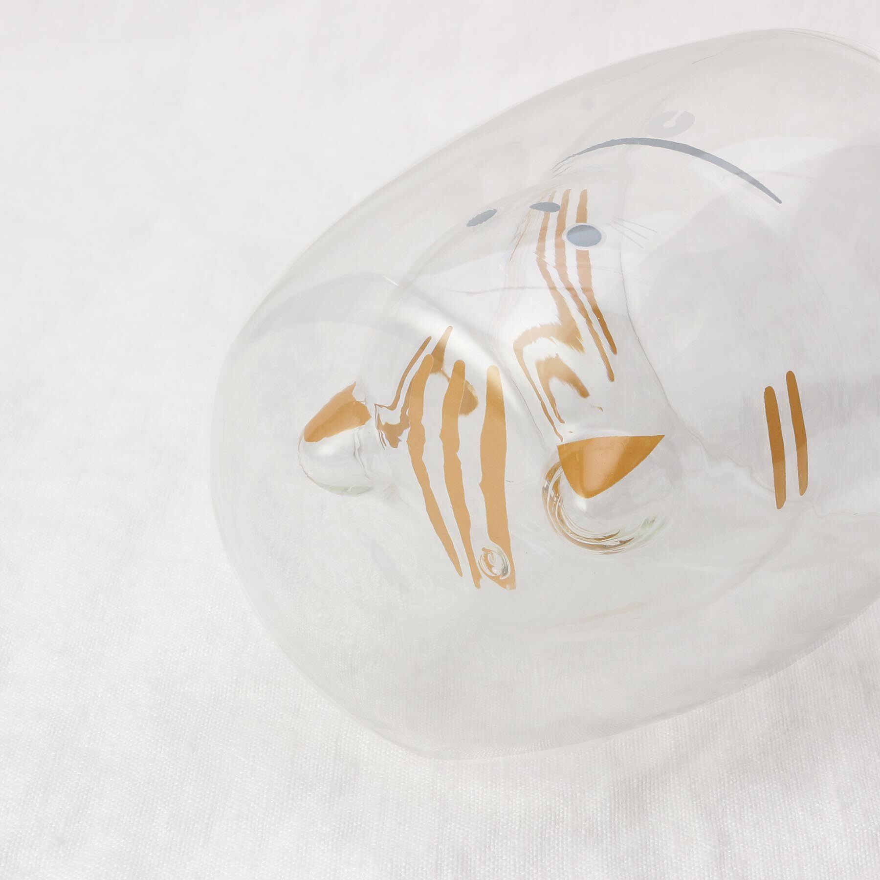 212 KITCHEN STORE「uca 耐熱ネコグラス トラ」|グラス・マグカップ|