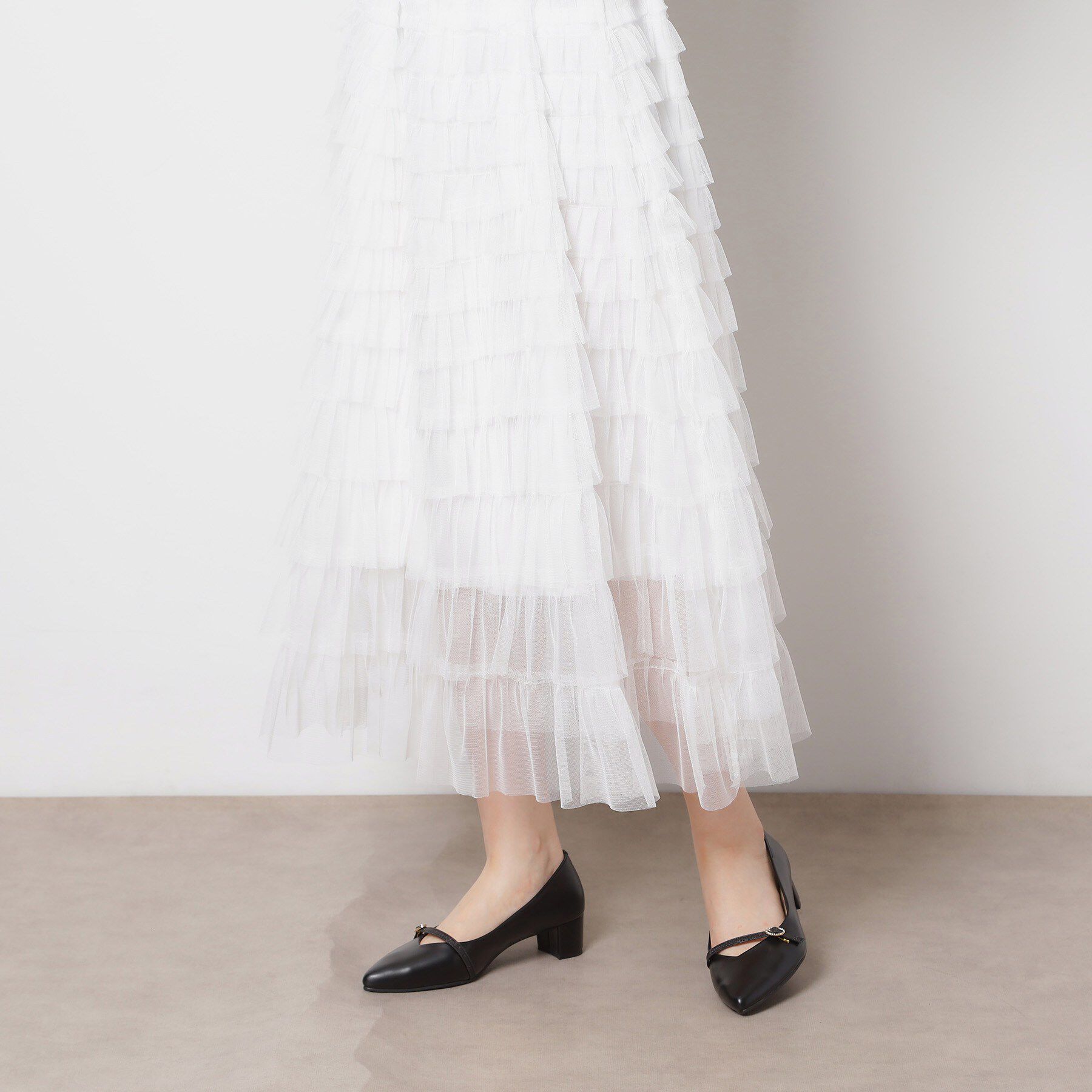 ESPERANZA「ベルトポインテッドパンプス」|パンプス|