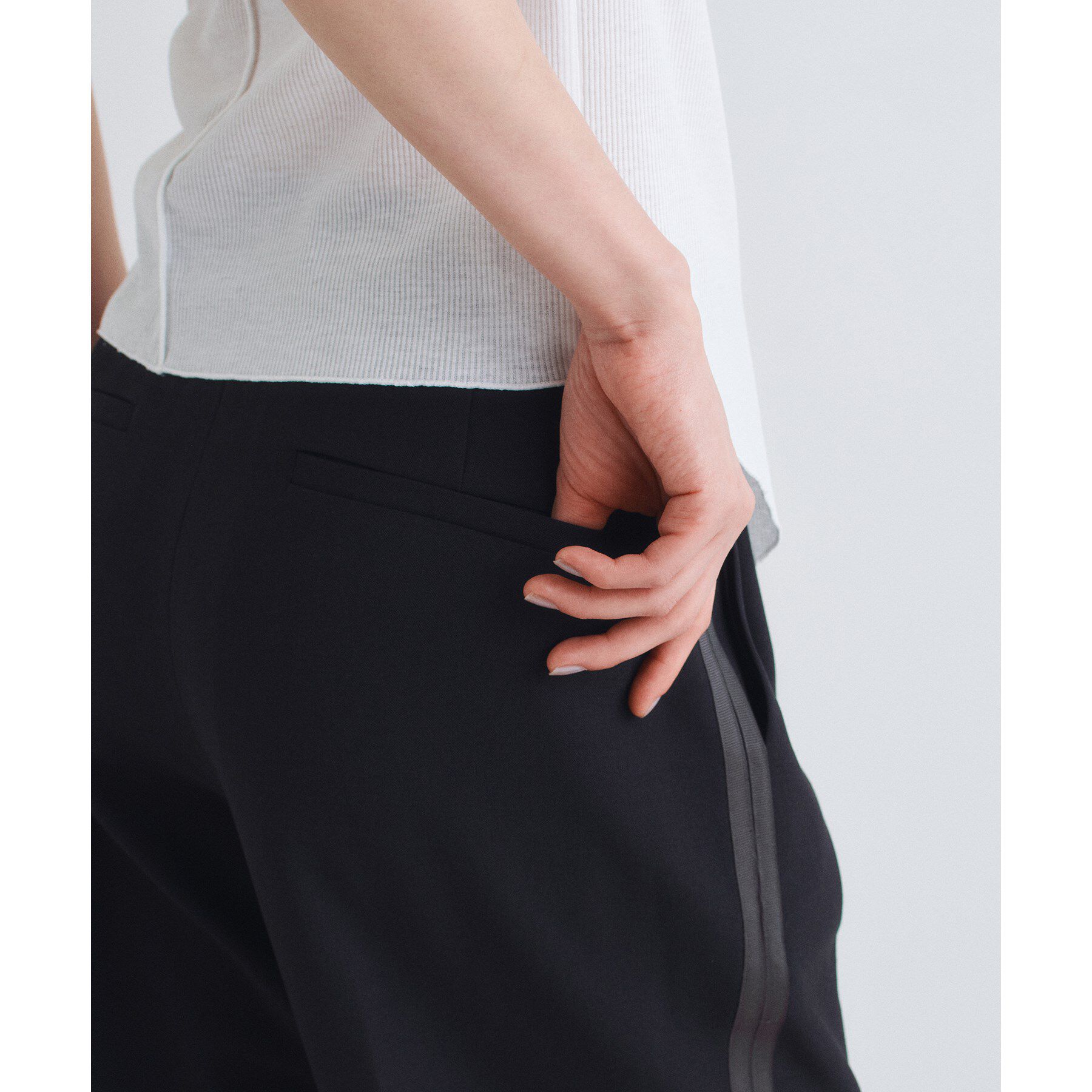 CODE A「line zip trousers」|その他|