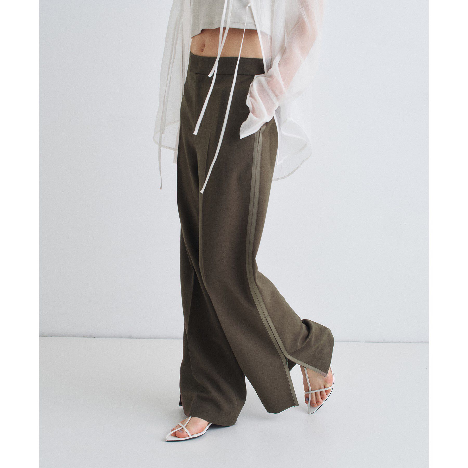CODE A「line zip trousers」|その他|