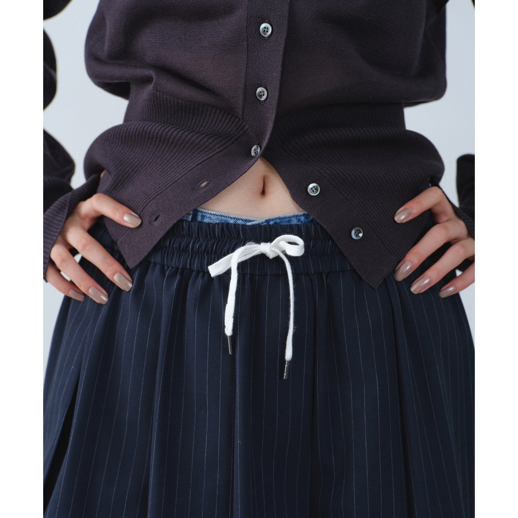 CODE A「tailored mood mini skirt」|スカート|