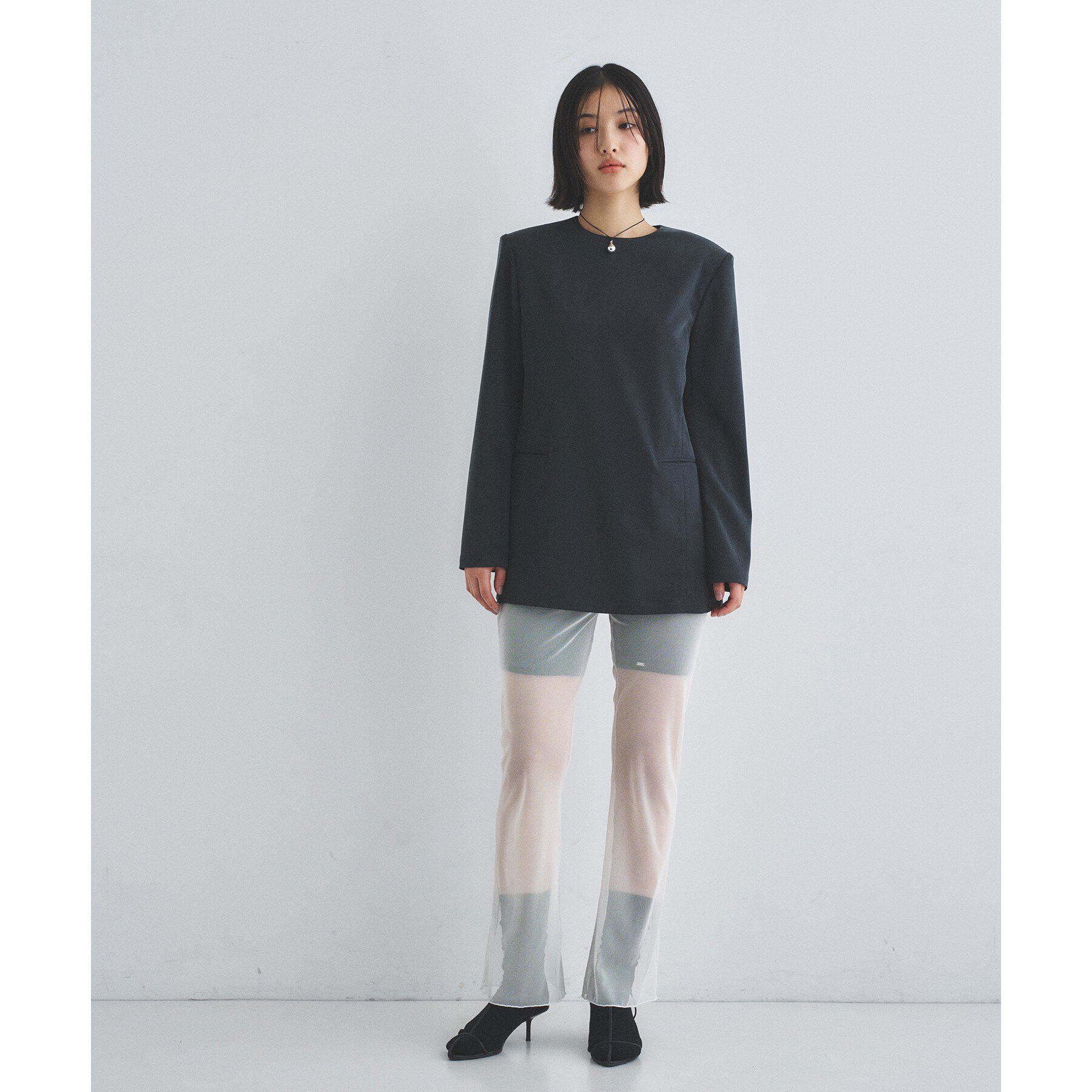 CODE A「piedi nudi｜TULLE LEGGINGS」|レギンス・スパッツ|