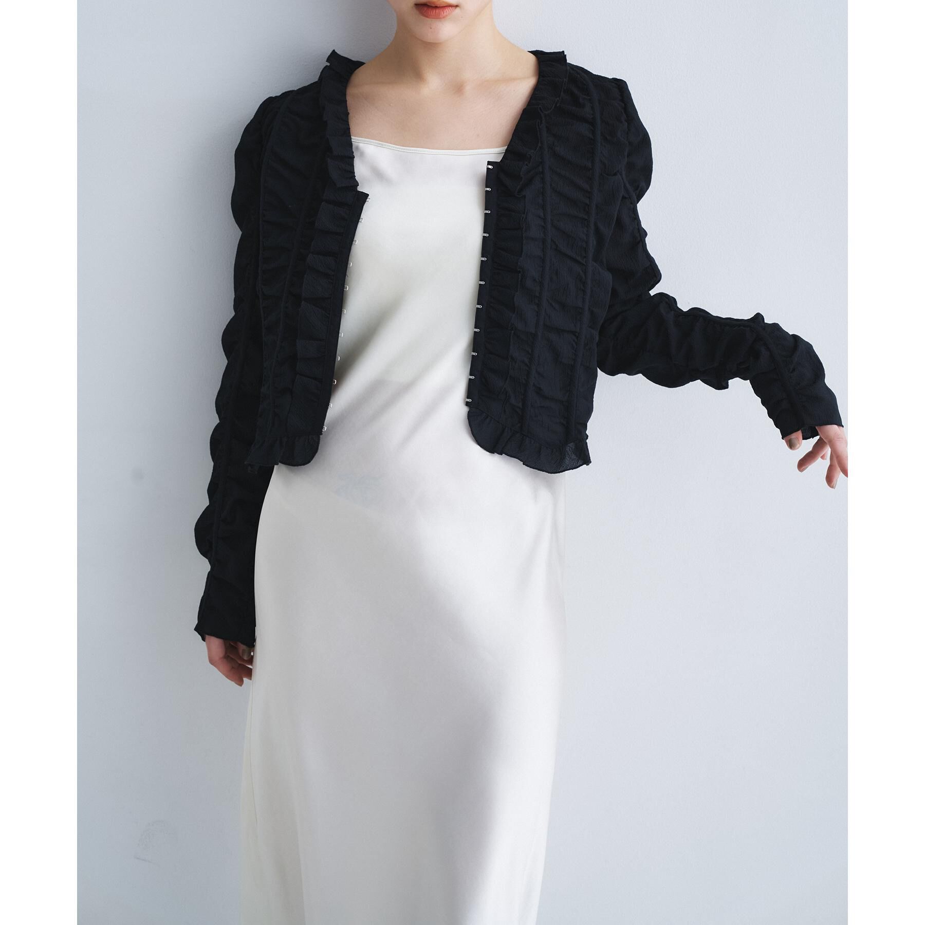 CODE A「satin cami dress」|ワンピース|