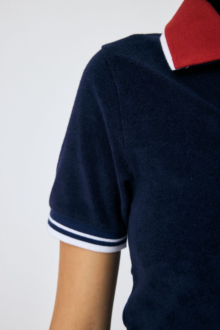 MOUSSY「DOUBLE COLLAR PILE SKIPPER Tシャツ」|Tシャツ・カットソー|