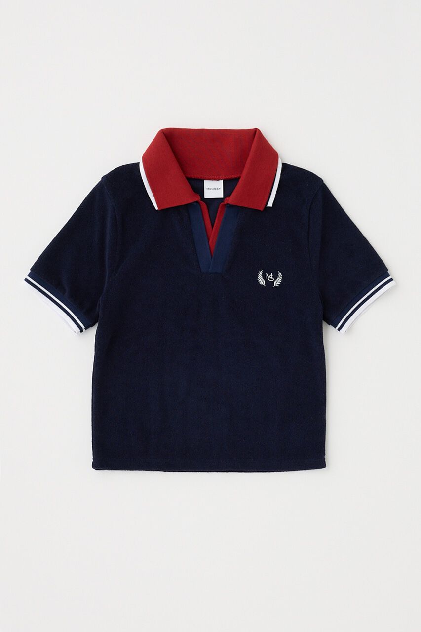 MOUSSY「DOUBLE COLLAR PILE SKIPPER Tシャツ」|Tシャツ・カットソー|