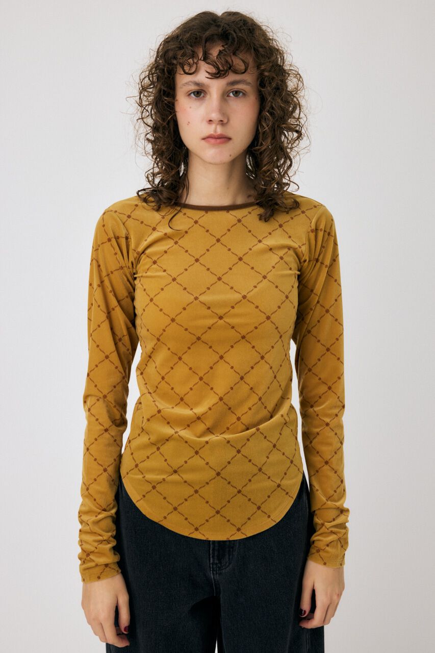 MOUSSY「BACK OPEN シアートップス」|Tシャツ・カットソー|