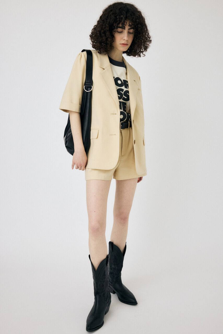 MOUSSY「SHORT SLEEVE テーラードジャケット」|その他|