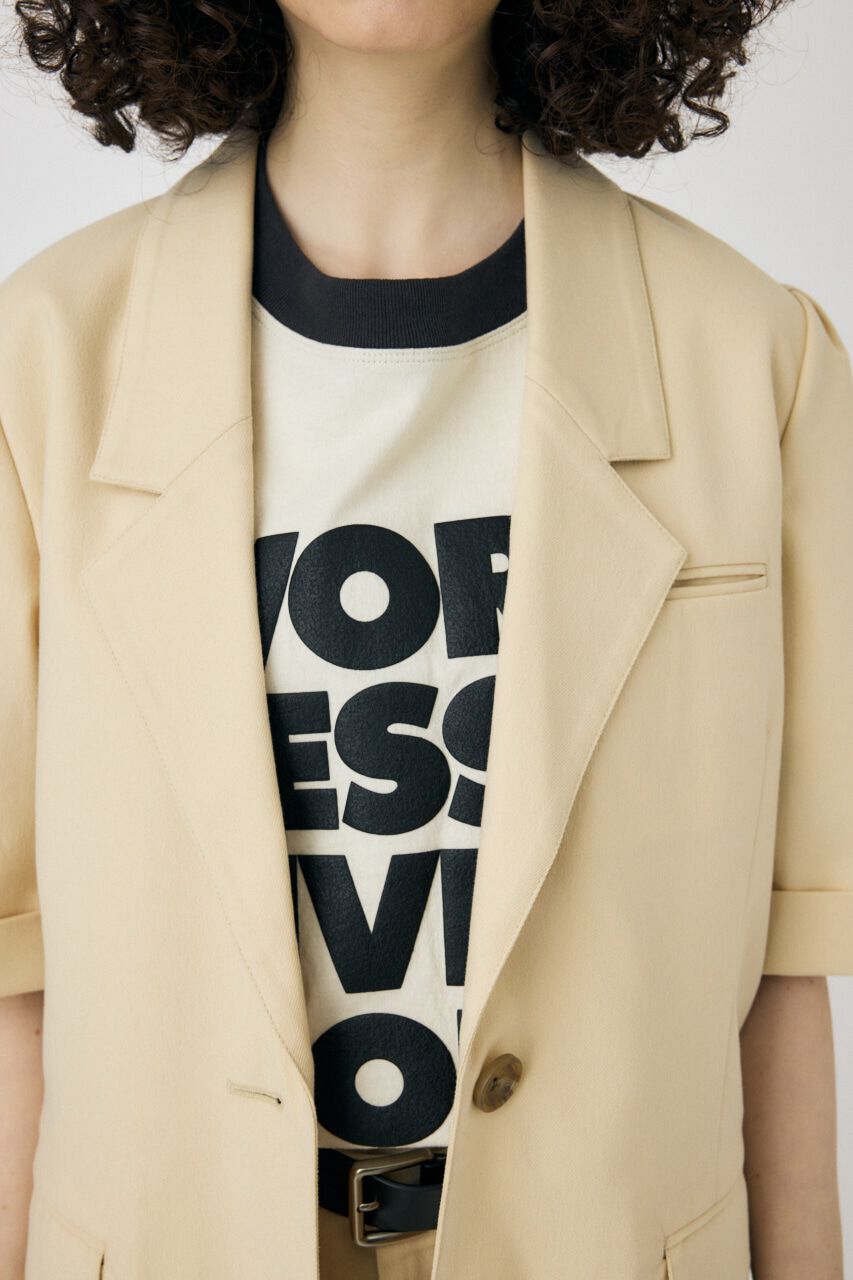 MOUSSY「SHORT SLEEVE テーラードジャケット」|その他|