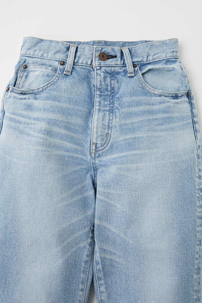 MOUSSY「MVS L/BLU FLARE(L)」|デニム|