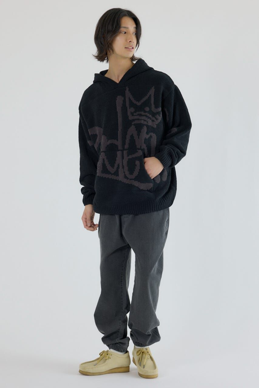 RODEO CROWNS「サインロゴモールニットパーカー」|パーカー|