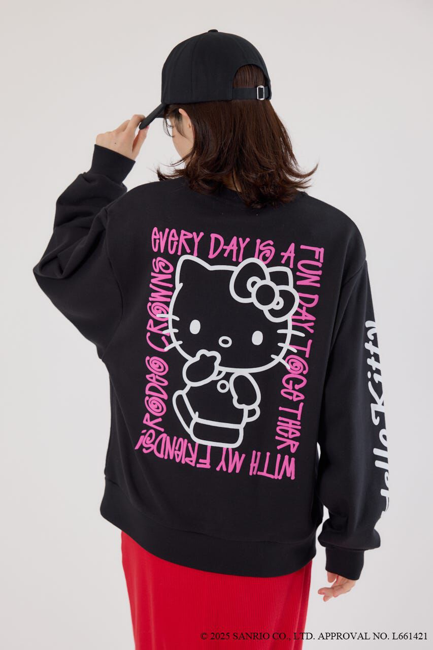 RODEO CROWNS「(サンリオキャラクターズ) BLC スウェットトップス」|パーカー|柄PNK5
