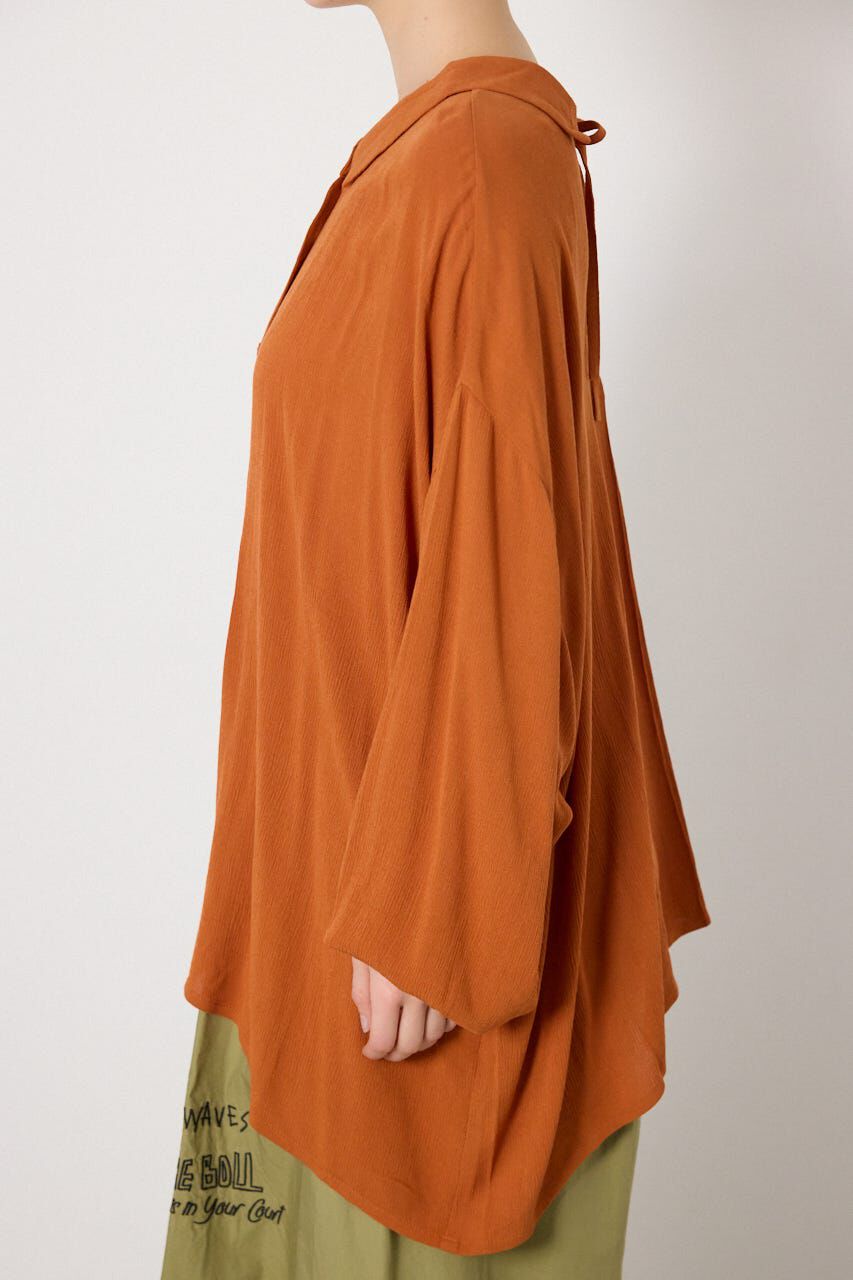 RODEO CROWNS「＜WEB先行アイテム＞レーヨンクレープ2WAYシャツ」|シャツ・ブラウス|