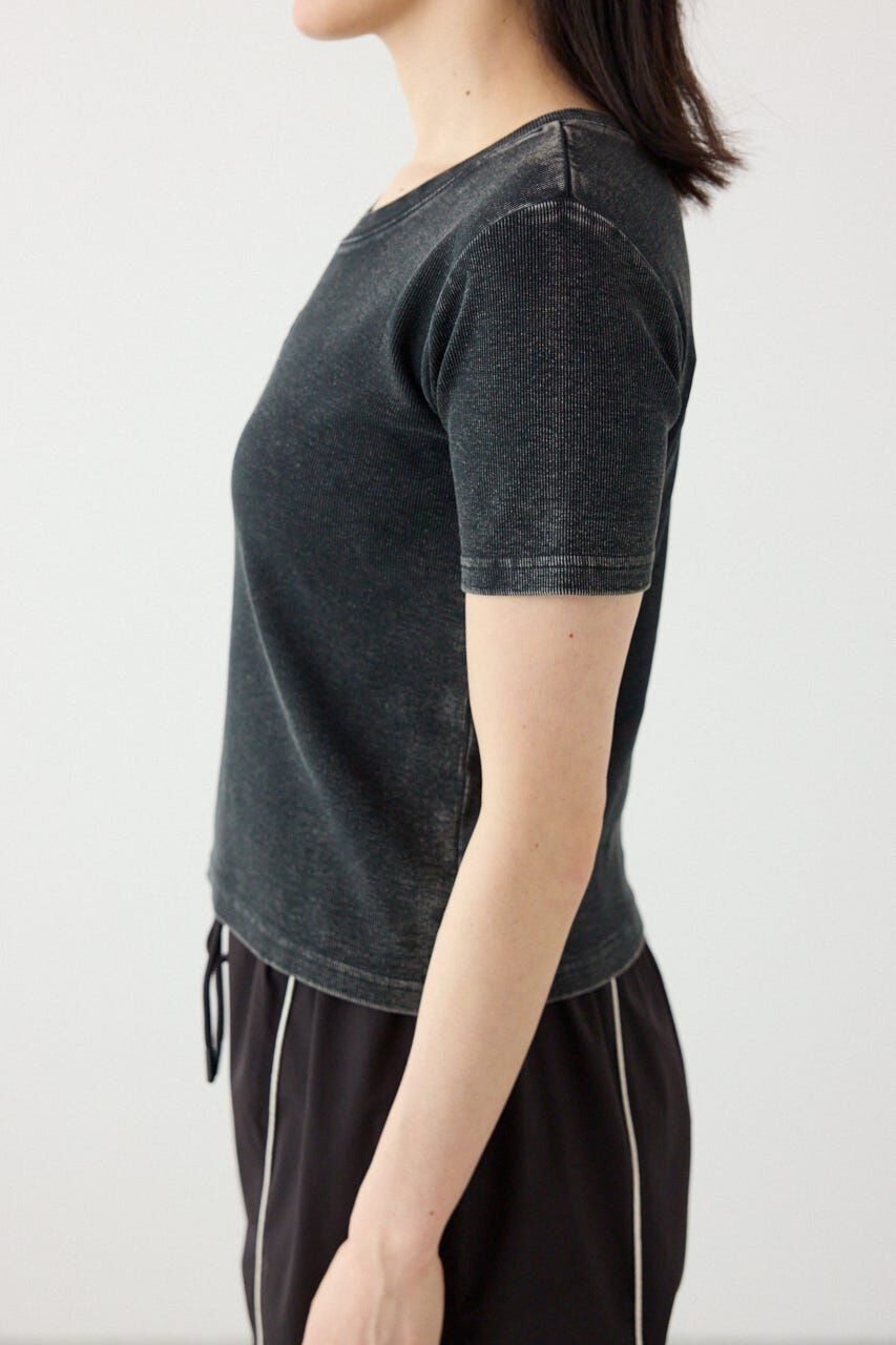 RODEO CROWNS「＜WEB先行アイテム＞ピグメント2wayリブTシャツ」|Tシャツ・カットソー|