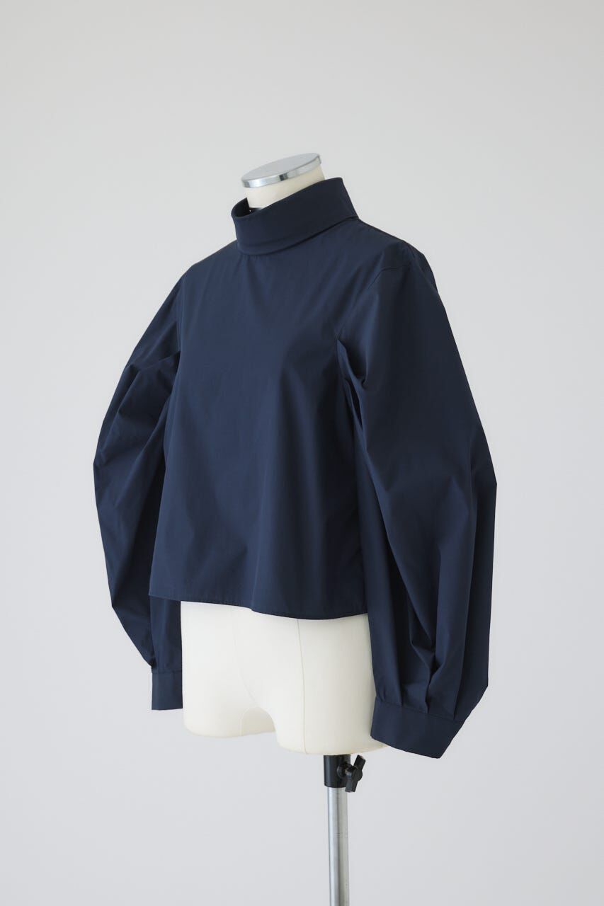 RIM.ARK 「Folded neck tuck blouse」|シャツ・ブラウス|