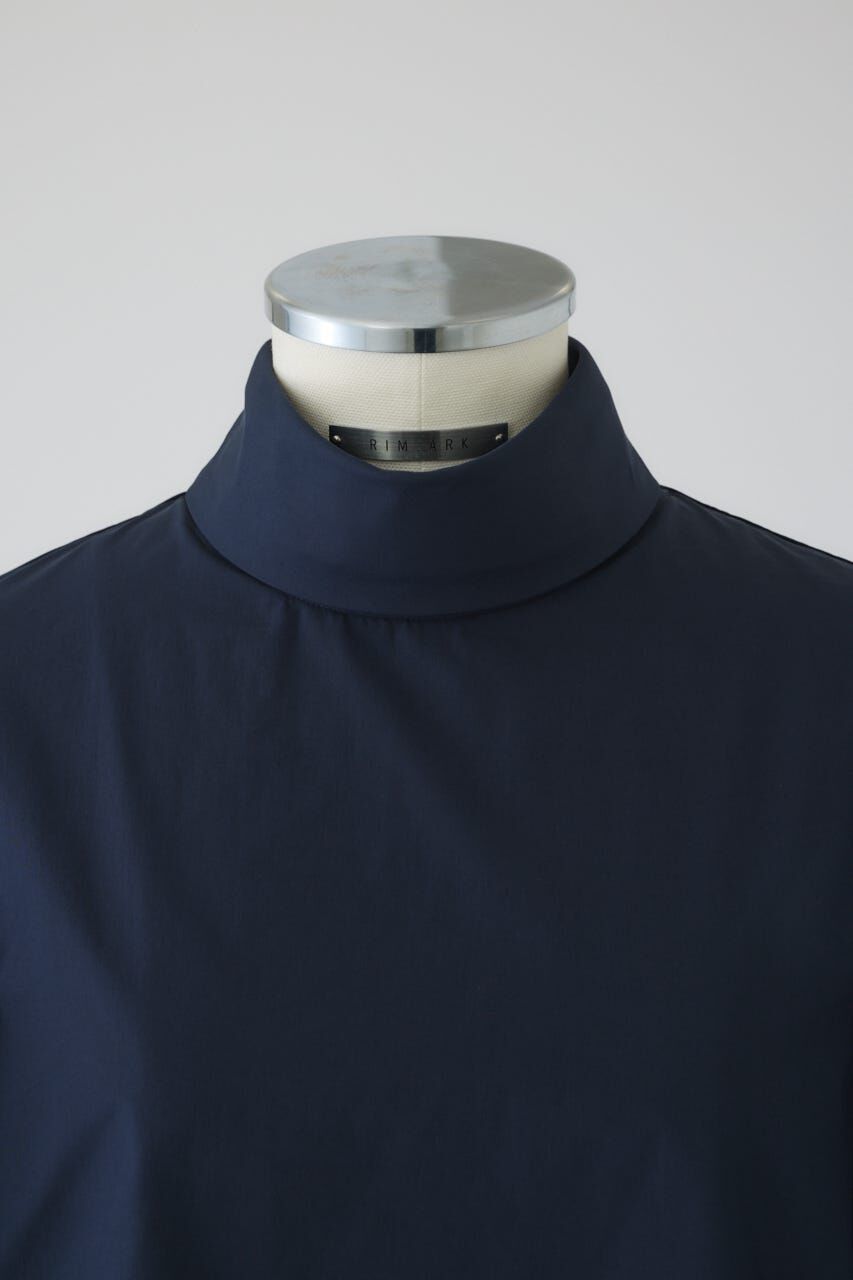 RIM.ARK 「Folded neck tuck blouse」|シャツ・ブラウス|