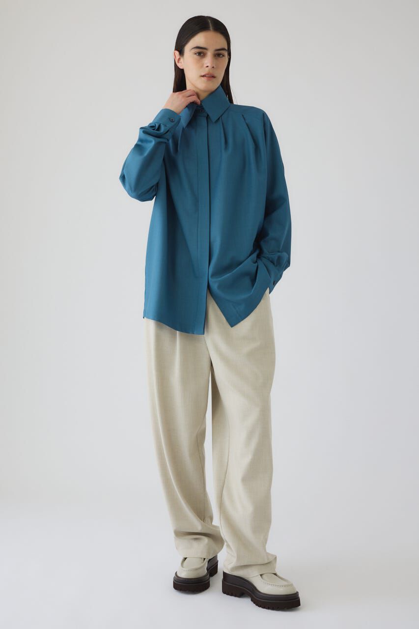 RIM.ARK 「High collar classic blouse」|シャツ・ブラウス|