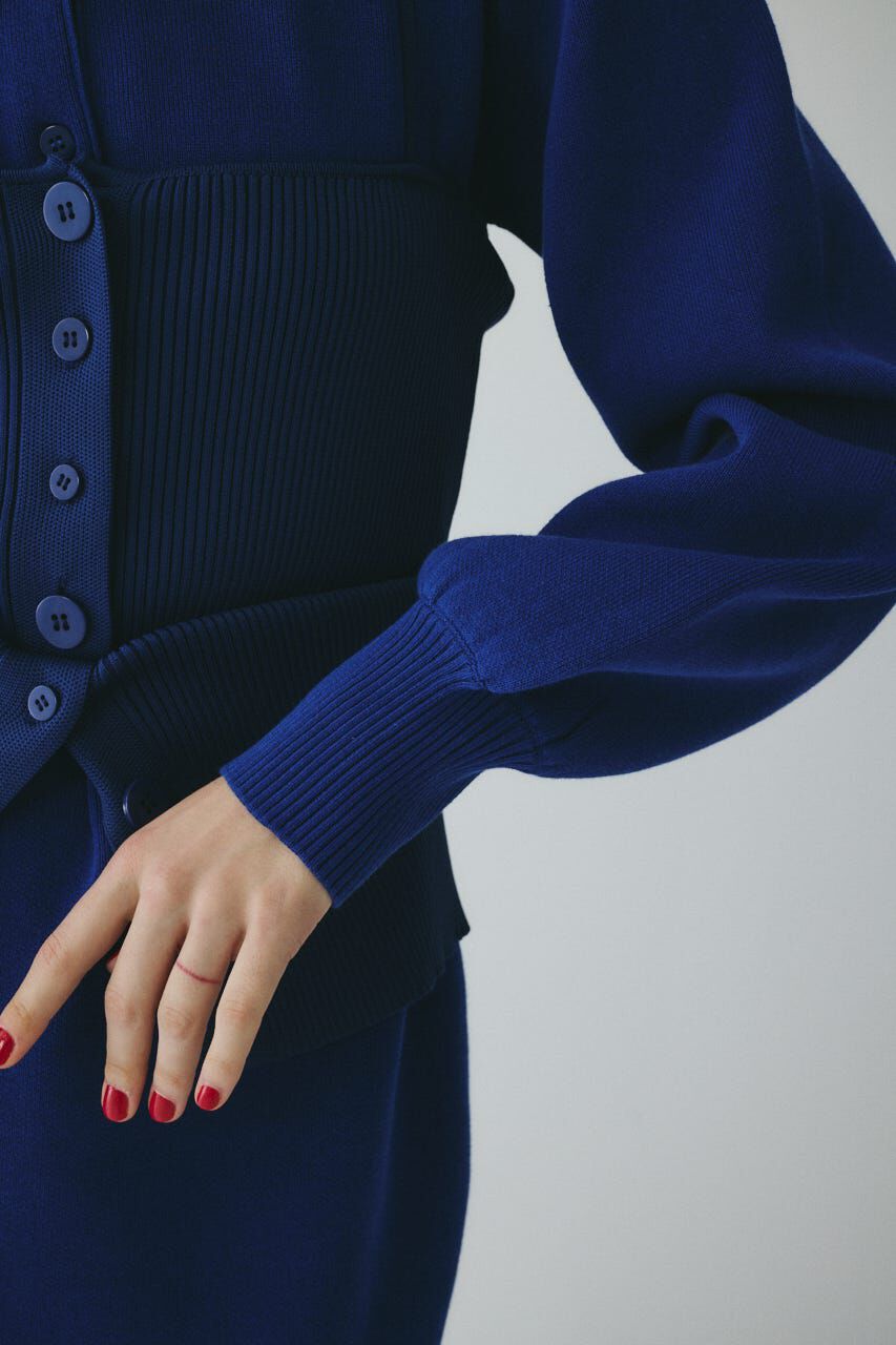 HeRIN.CYE「Layered knit dress」|ワンピース|