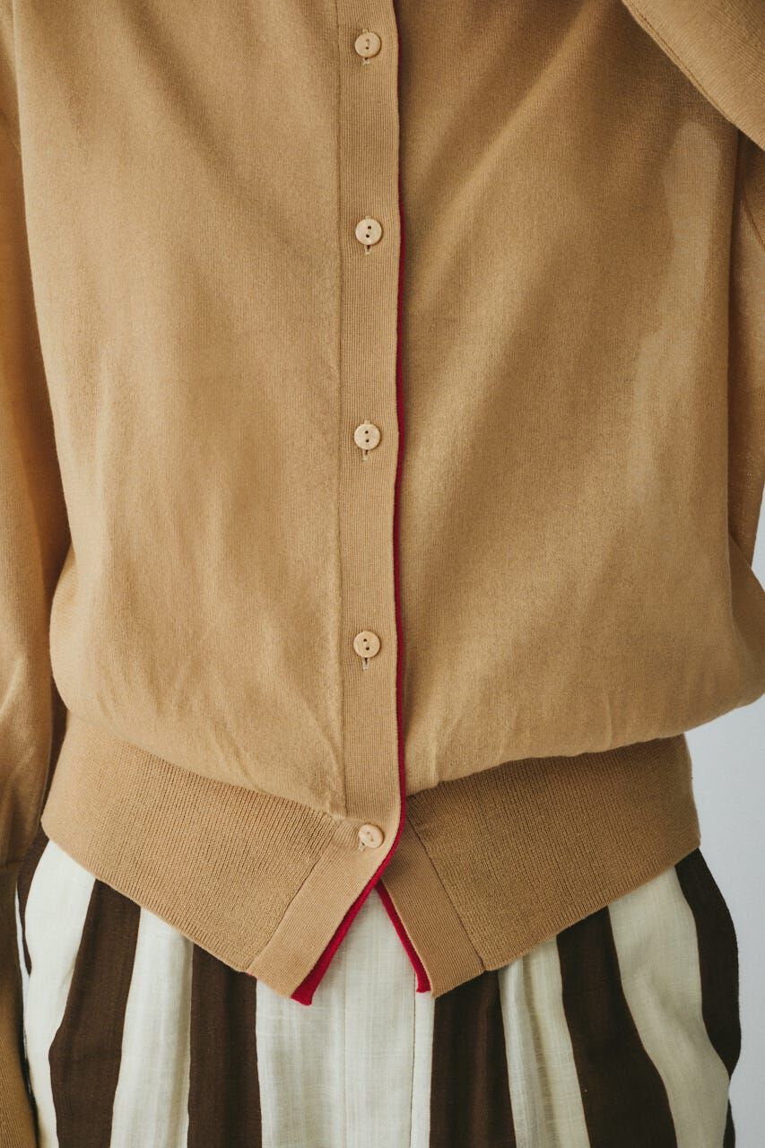 HeRIN.CYE「［予約］Double end cardigan」|カーディガン|