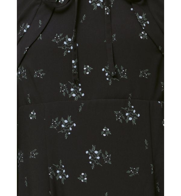 CALNAMUR「FLOWER PRINT FLARE OP/フラワープリントフレアワンピース」|ワンピース|
