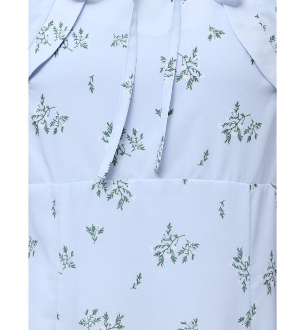 CALNAMUR「FLOWER PRINT FLARE OP/フラワープリントフレアワンピース」|ワンピース|