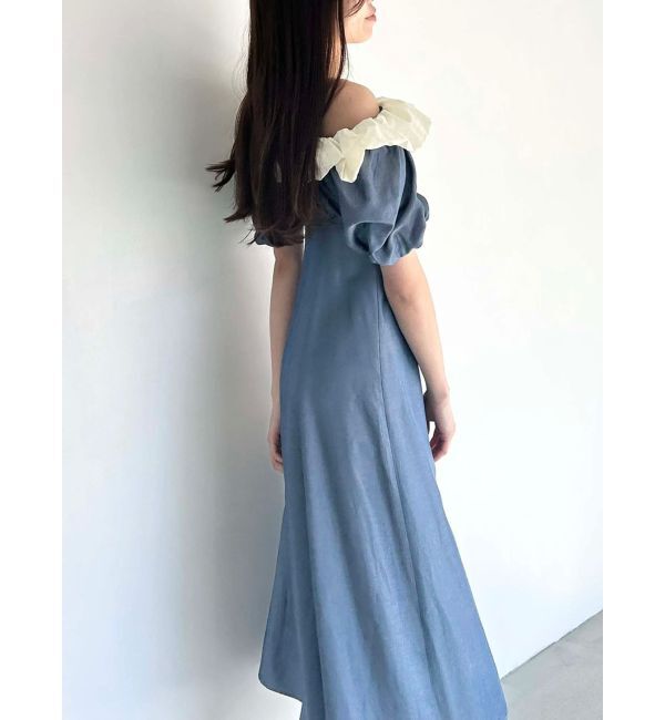 CALNAMUR「BALLOON OFF SHOULDER OP/バルーンオフショルダーワンピース」|ワンピース|