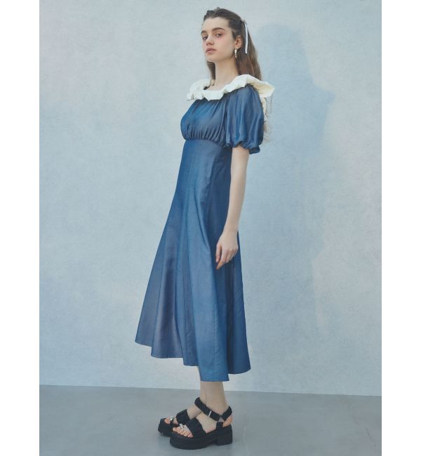 CALNAMUR「BALLOON OFF SHOULDER OP/バルーンオフショルダーワンピース」|ワンピース|