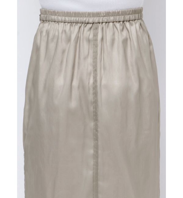 ELENDEEK「SHEER LONG I-LINE SK」|スカート|