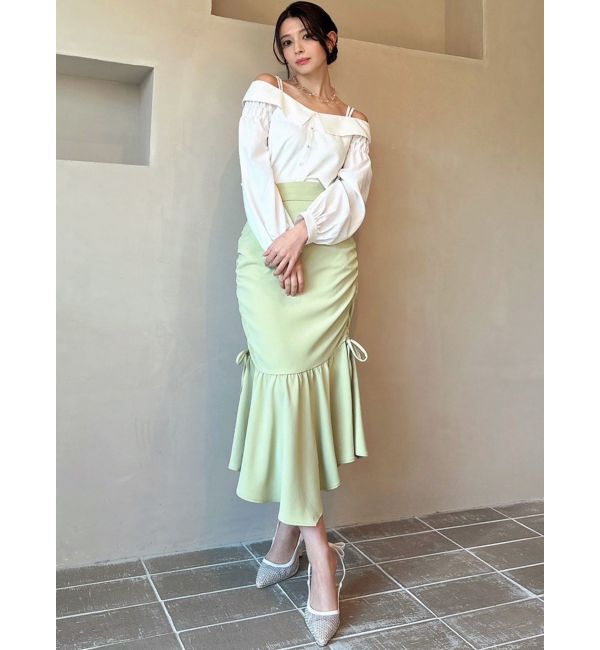 RESEXXY「ダブルストラップオフショルブラウス」|シャツ・ブラウス|