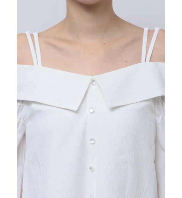 RESEXXY「ダブルストラップオフショルブラウス」|シャツ・ブラウス|