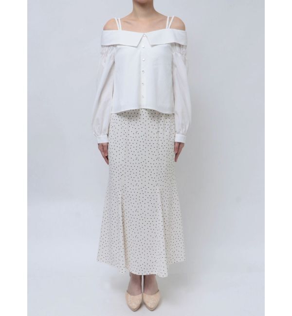 RESEXXY「ダブルストラップオフショルブラウス」|シャツ・ブラウス|