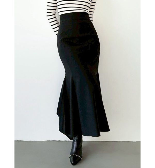 RESEXXY「プリーツマーメイドスカート」|スカート|ブラック