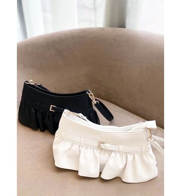 RESEXXY「フリルデザインハンドバッグ」|ハンドバッグ|