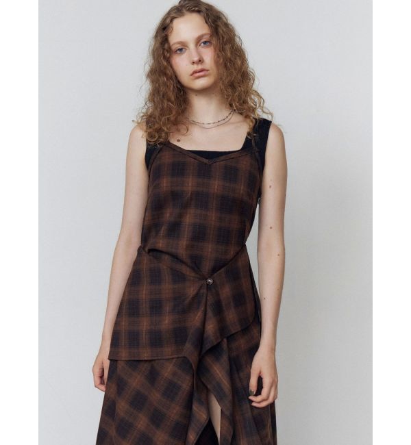 EMODA「スリットフリルマキシワンピース」|ワンピース|