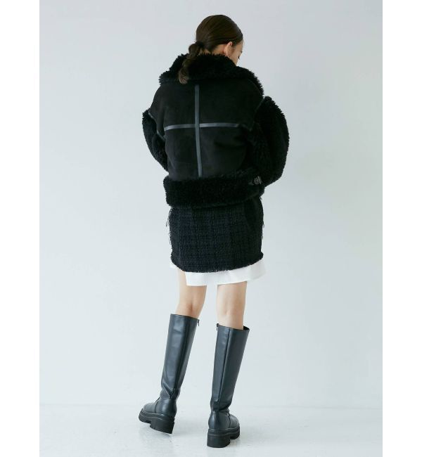 MURUA「ラウンドロングブーツ」|ロングブーツ|