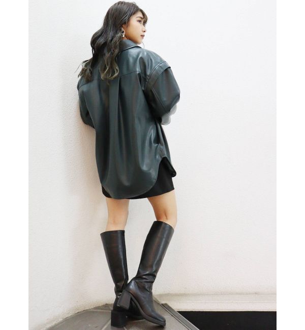 MURUA「ラウンドロングブーツ」|ロングブーツ|